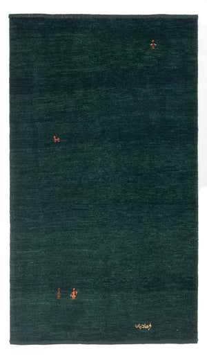 Gabbeh Teppich - Perser - 178 x 115 cm - dunkelgrün