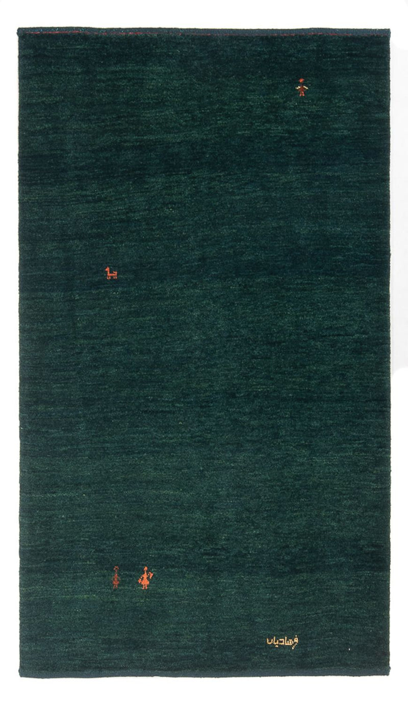Gabbeh Teppich - Perser - 178 x 115 cm - dunkelgrün