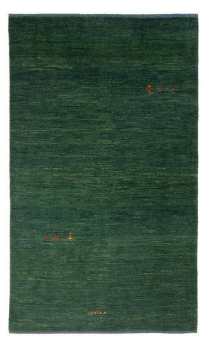 Gabbeh Teppich - Perser - 183 x 115 cm - dunkelgrün
