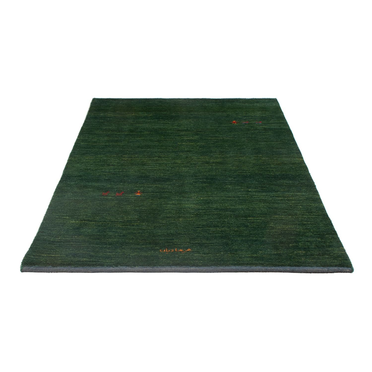 Gabbeh Teppich - Perser - 183 x 115 cm - dunkelgrün