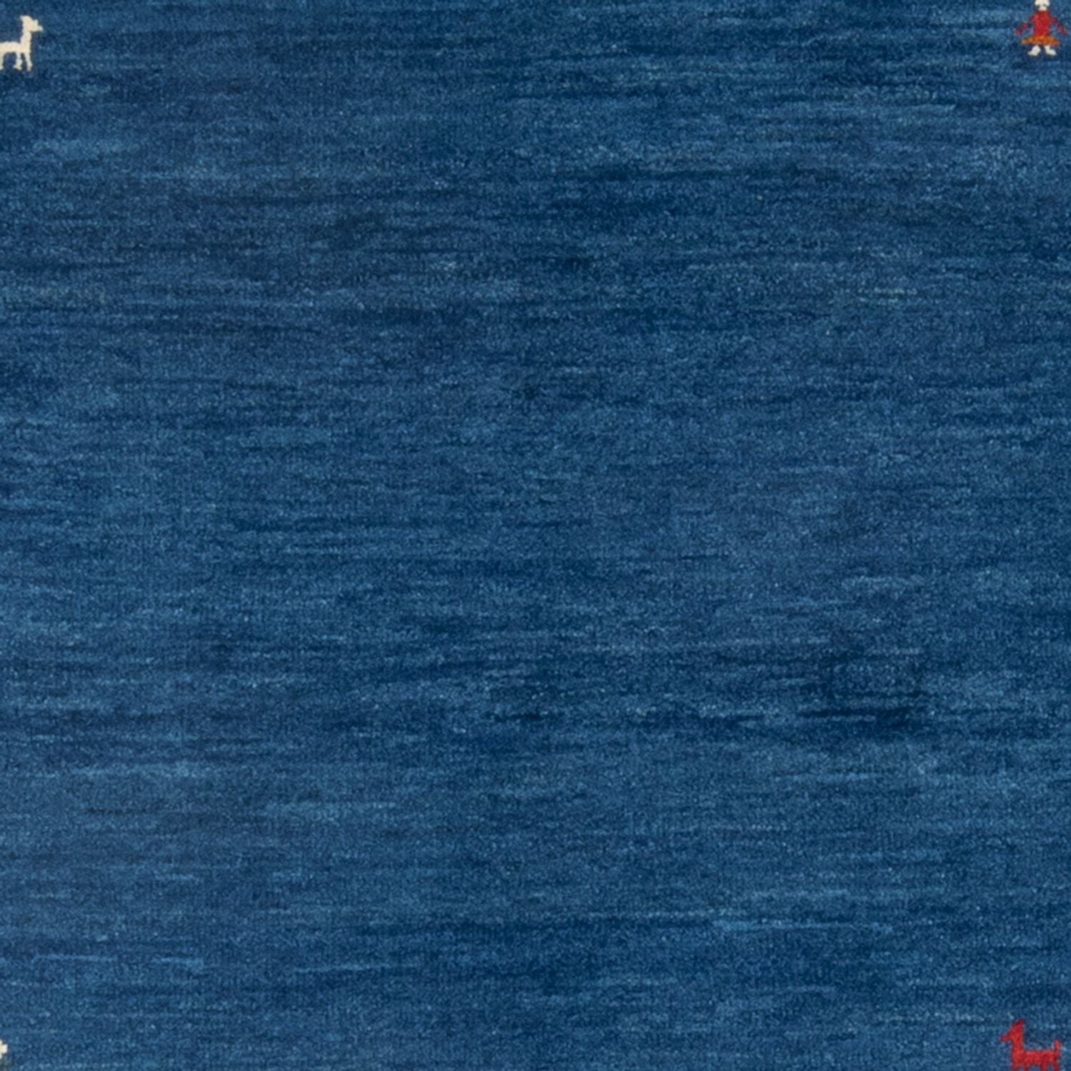 Gabbeh Teppich - Perser - 160 x 107 cm - dunkelblau
