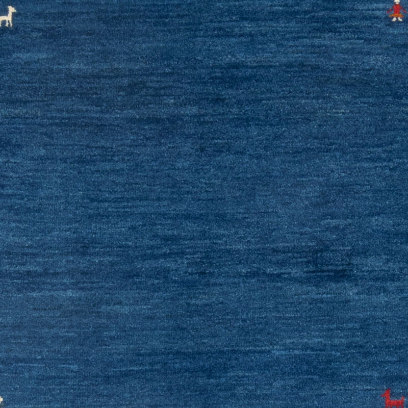 Gabbeh Teppich - Perser - 160 x 107 cm - dunkelblau