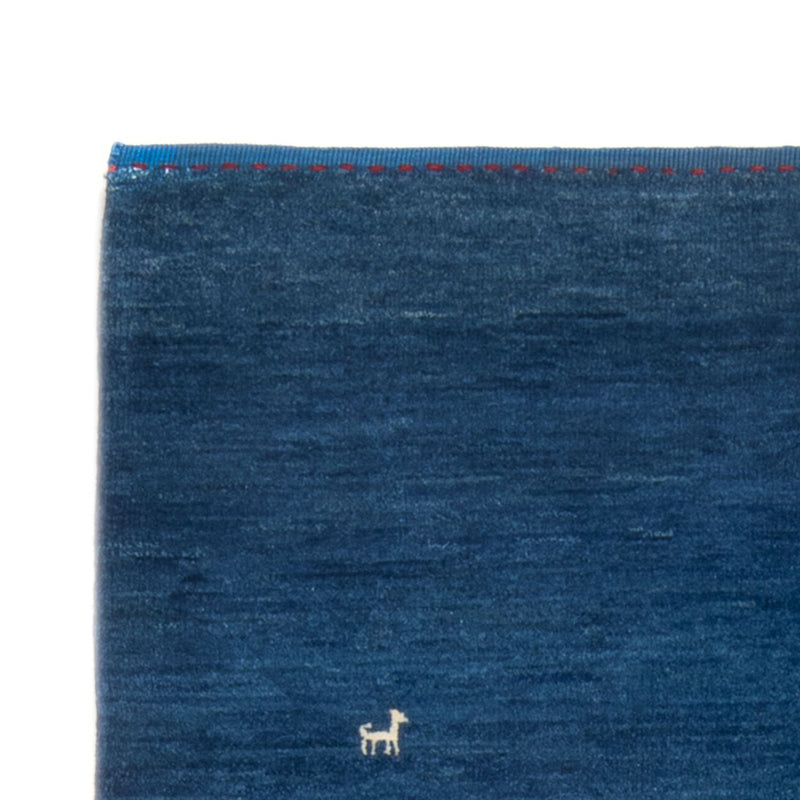 Gabbeh Teppich - Perser - 160 x 107 cm - dunkelblau