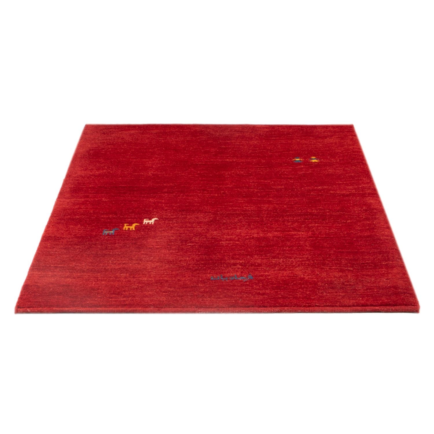 Gabbeh Teppich - Perser - 145 x 103 cm - rot