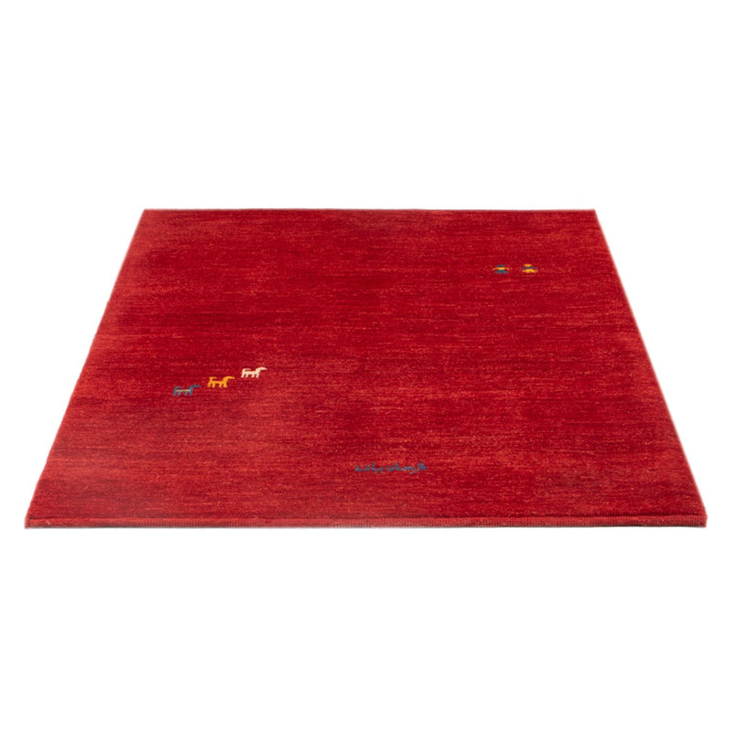Gabbeh Teppich - Perser - 145 x 103 cm - rot