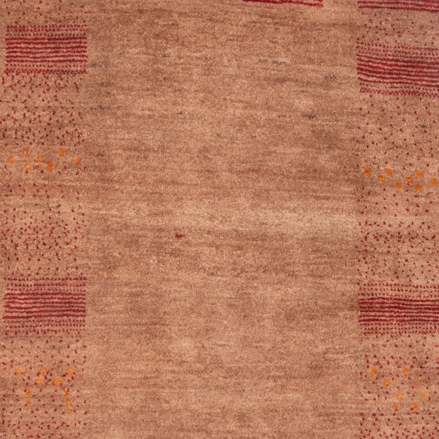 Gabbeh Teppich - Perser - 161 x 104 cm - hellbraun