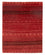 Gabbeh Teppich - Perser - 140 x 102 cm - dunkelrot