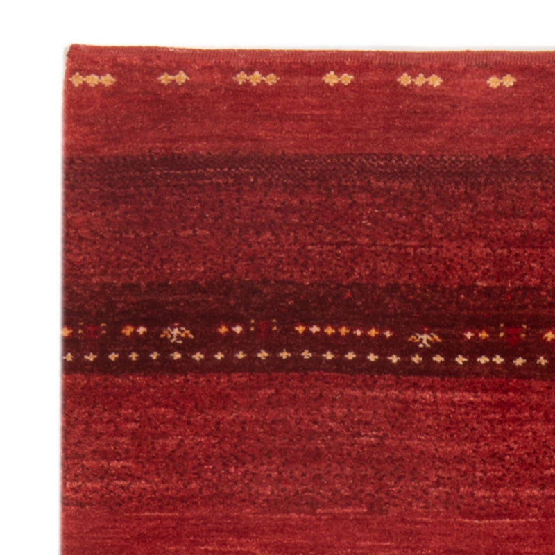 Gabbeh Teppich - Perser - 140 x 102 cm - dunkelrot