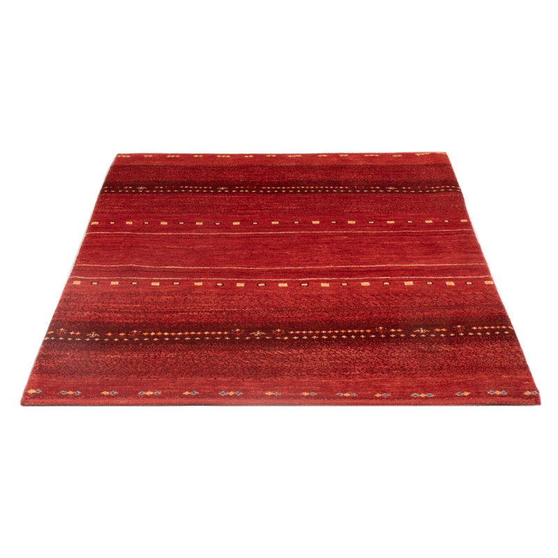 Gabbeh Teppich - Perser - 140 x 102 cm - dunkelrot