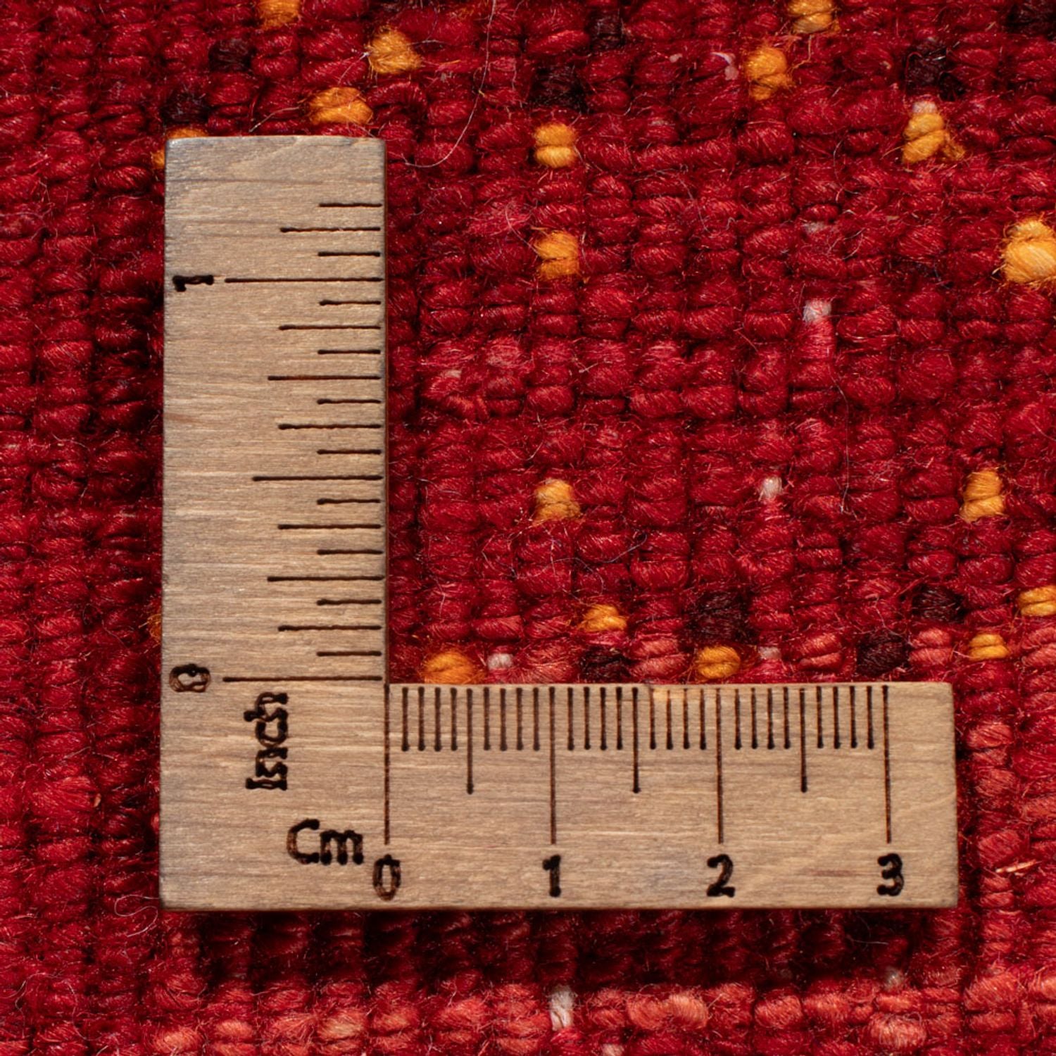Gabbeh Teppich - Perser - 144 x 104 cm - dunkelrot