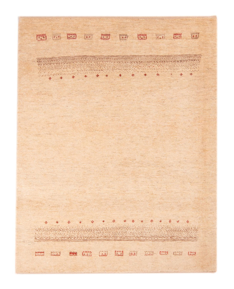 Gabbeh Teppich - Perser - 153 x 111 cm - hellbeige