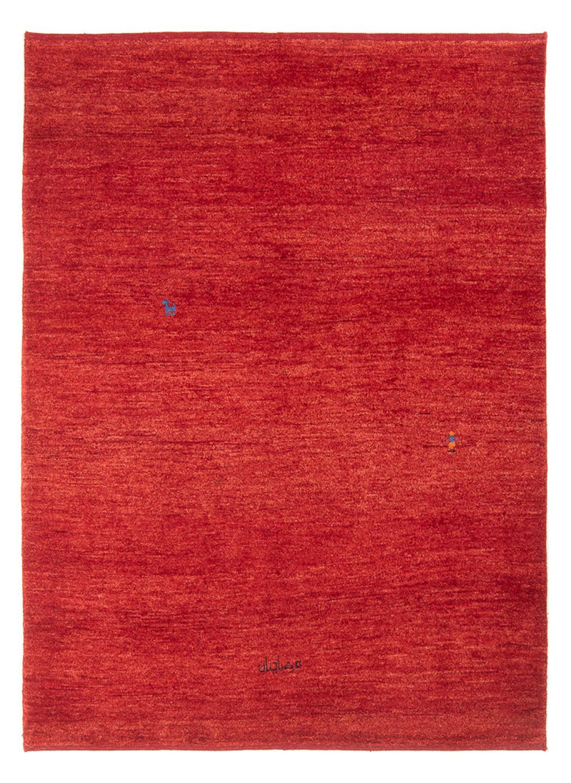 Gabbeh Teppich - Perser - 184 x 139 cm - rot