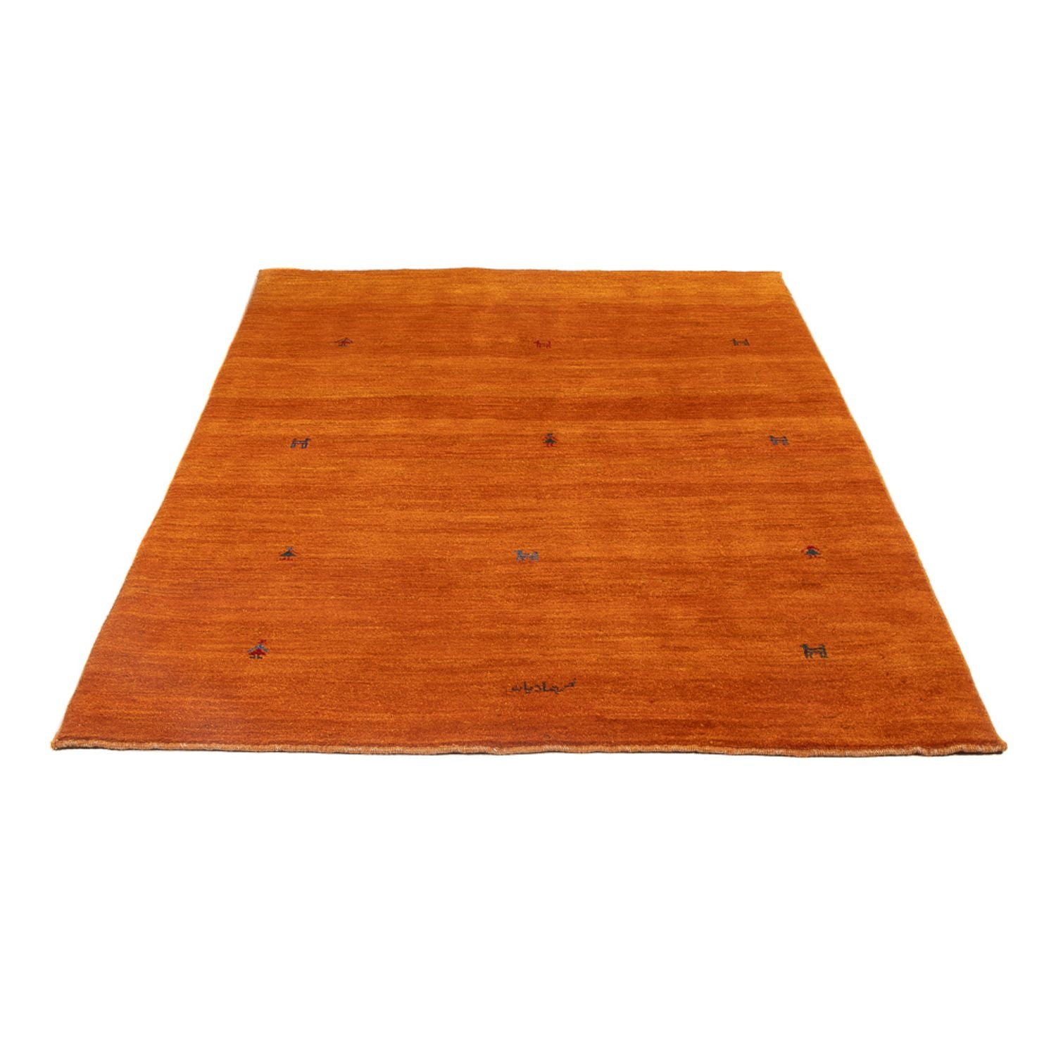 Gabbeh Teppich - Perser - 187 x 123 cm - orange