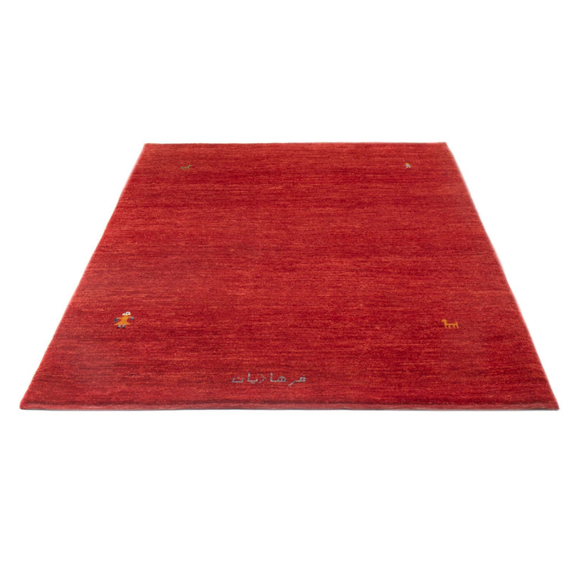 Gabbeh Teppich - Perser - 196 x 128 cm - rot