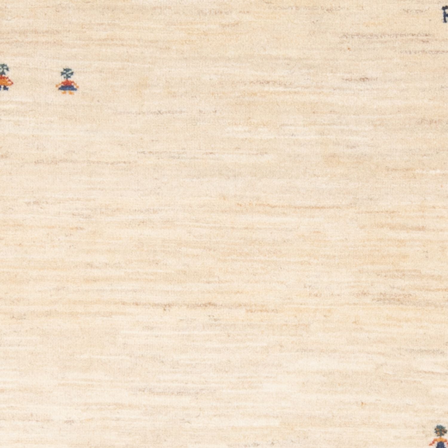 Gabbeh Teppich - Perser - 150 x 109 cm - hellbeige