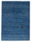 Gabbeh Teppich - Perser - 147 x 102 cm - seeblau