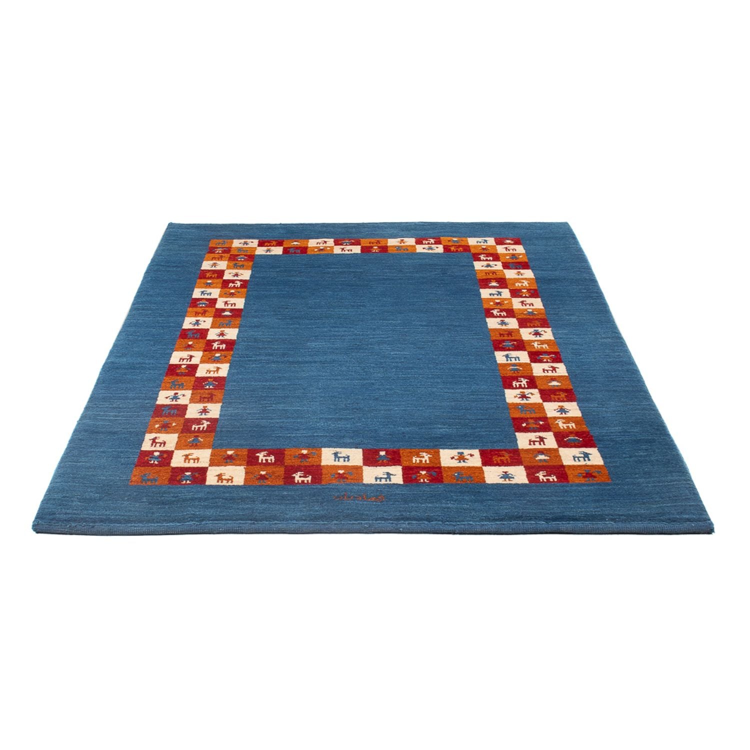 Gabbeh Teppich - Perser - 176 x 122 cm - mehrfarbig