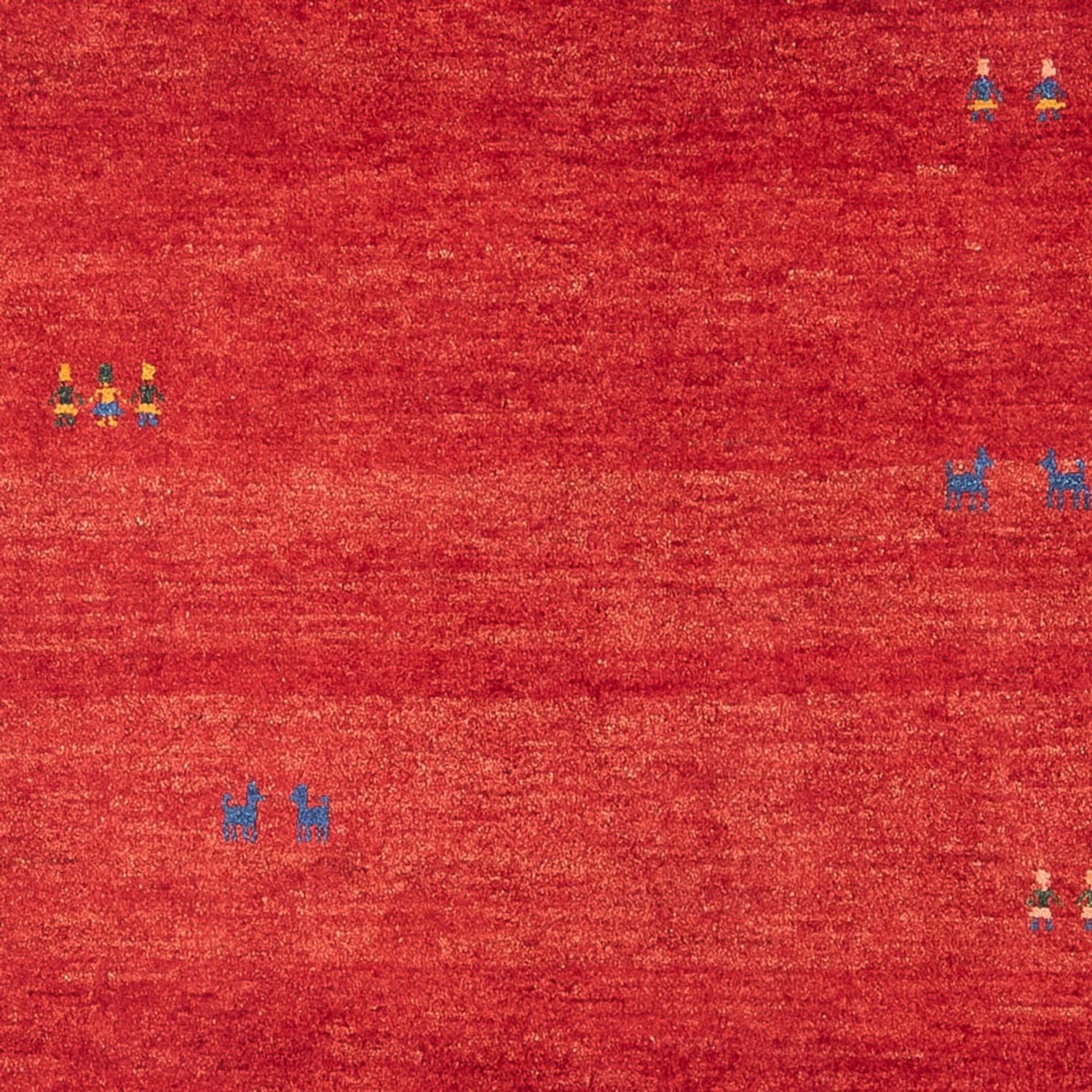 Gabbeh Teppich - Perser - 183 x 123 cm - rot