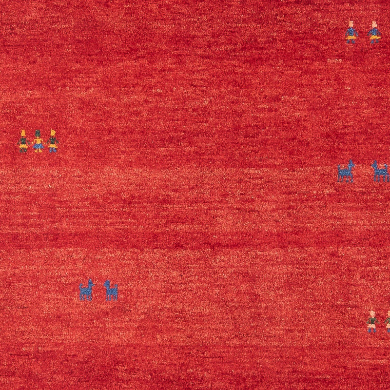 Gabbeh Teppich - Perser - 183 x 123 cm - rot