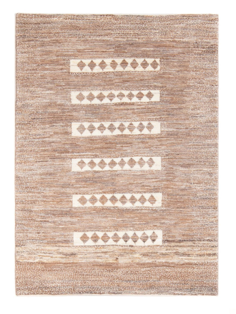 Gabbeh Teppich - Perser - 143 x 98 cm - hellbraun