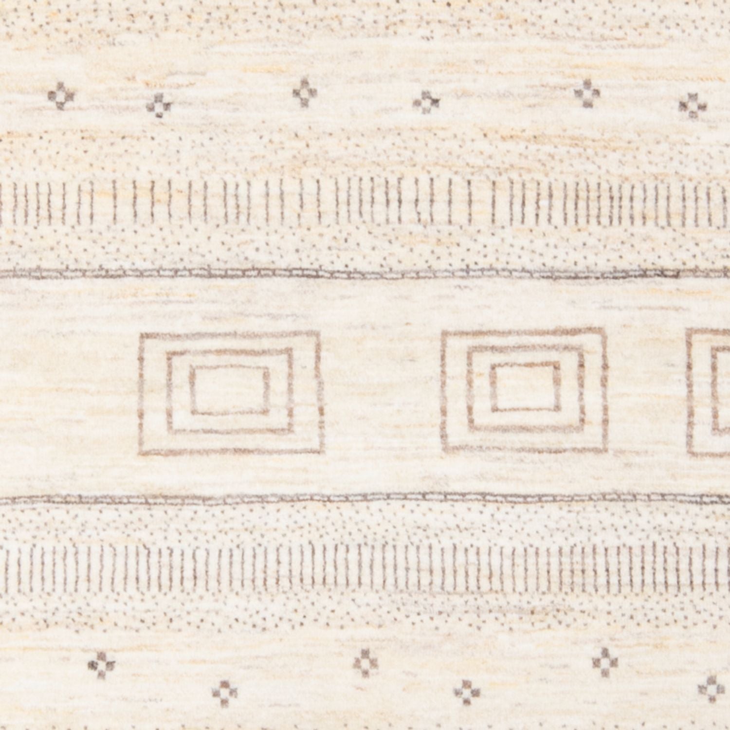 Gabbeh Teppich - Perser - 175 x 120 cm - hellbeige