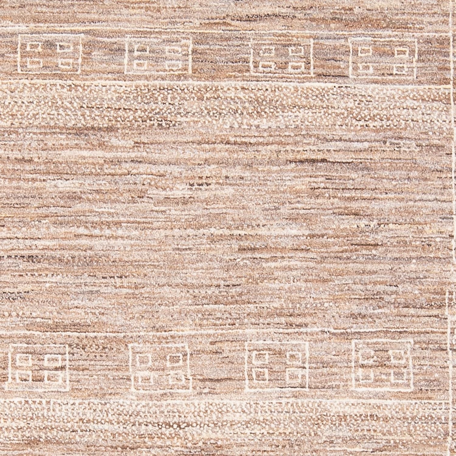 Gabbeh Teppich - Perser - 170 x 121 cm - dunkelbeige
