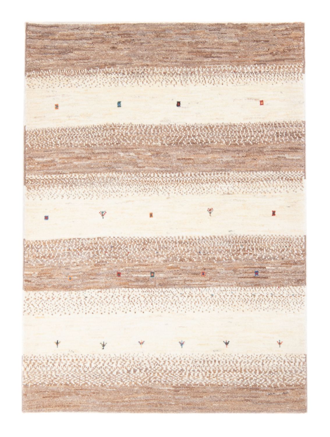 Gabbeh Teppich - Perser - 143 x 97 cm - mehrfarbig
