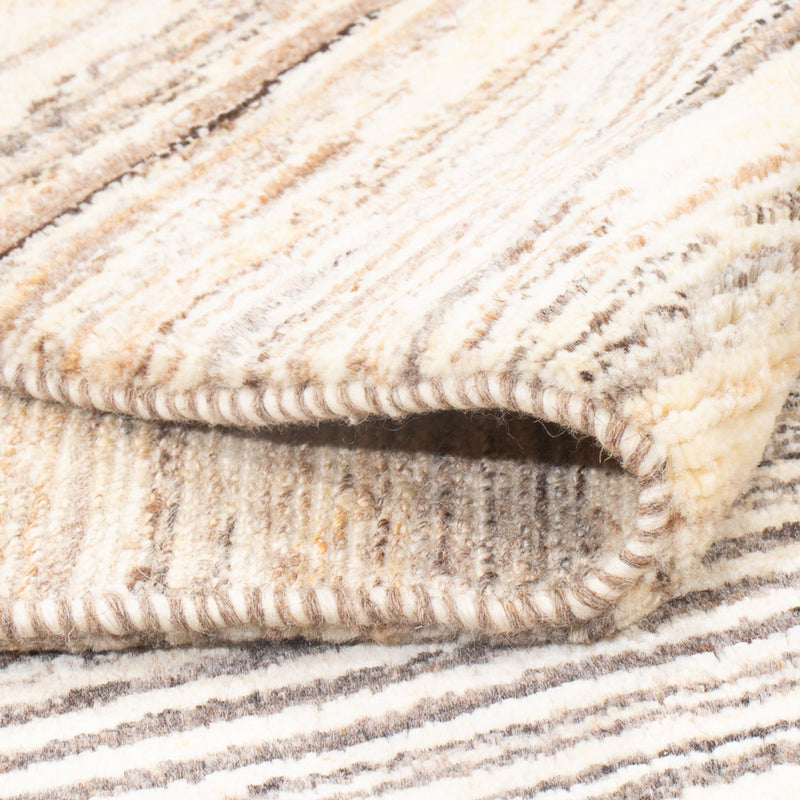Gabbeh Teppich - Perser - 140 x 97 cm - dunkelbeige