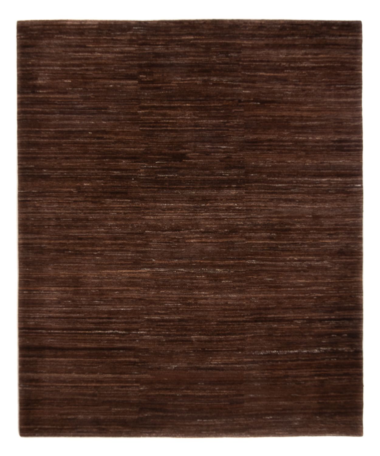 Gabbeh Teppich - Perser - 248 x 215 cm - dunkelbraun