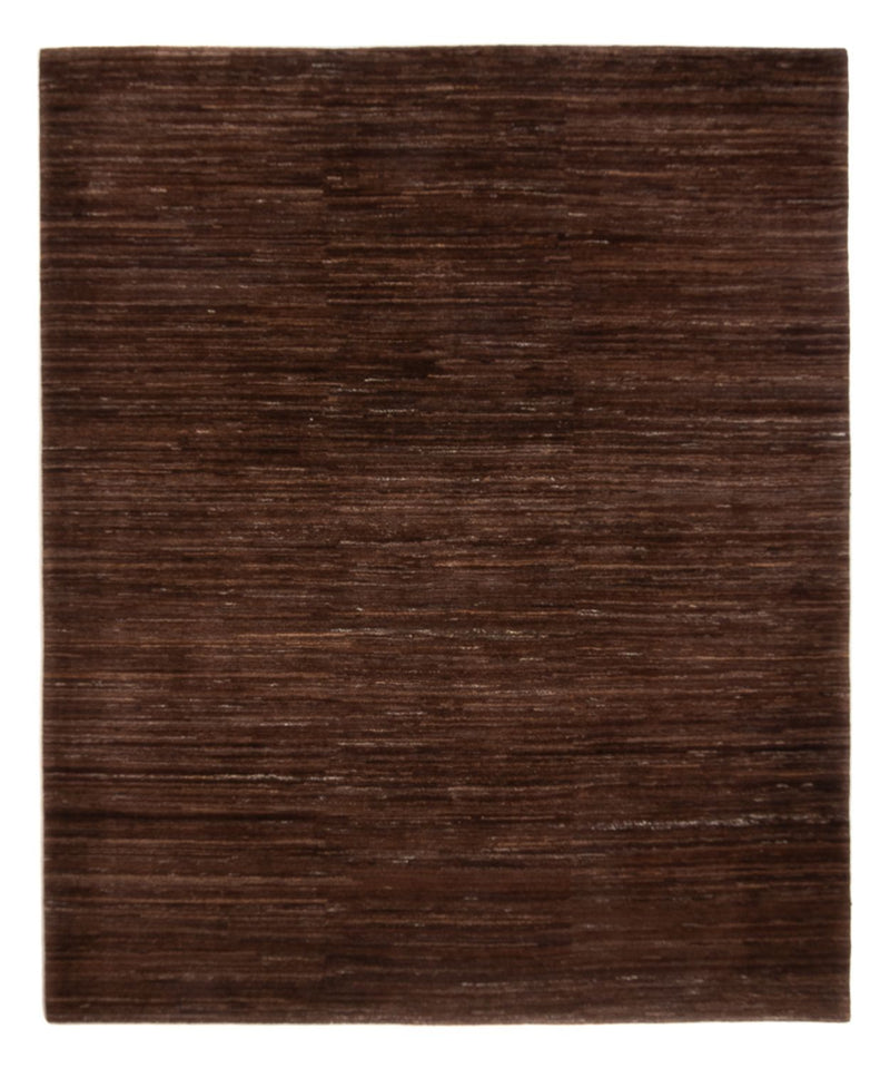 Gabbeh Teppich - Perser - 248 x 215 cm - dunkelbraun