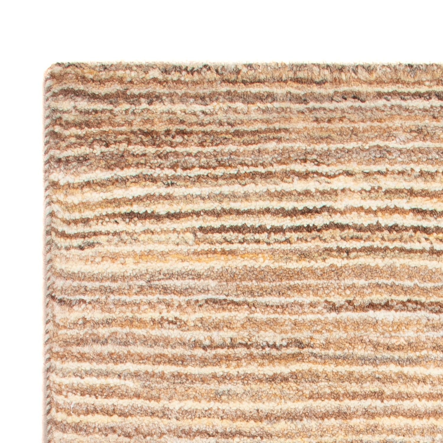 Gabbeh Teppich - Perser - 91 x 58 cm - hellbraun