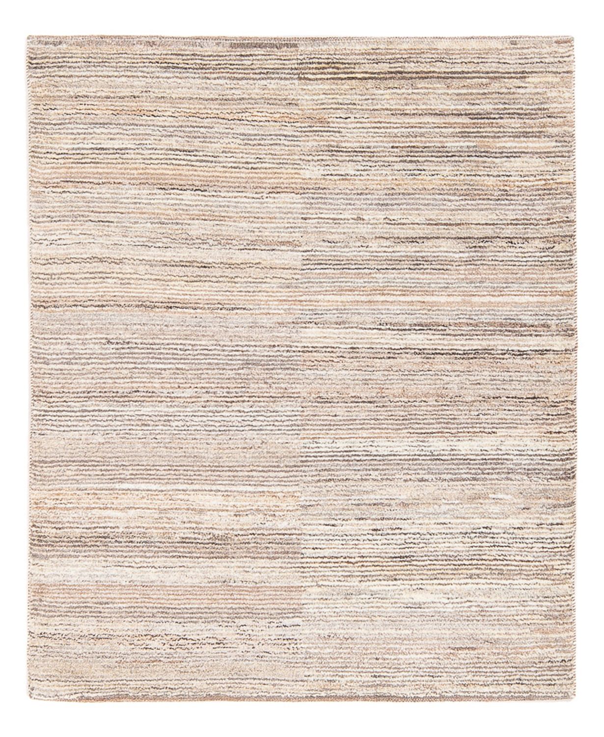Gabbeh Teppich - Perser - 128 x 100 cm - natur