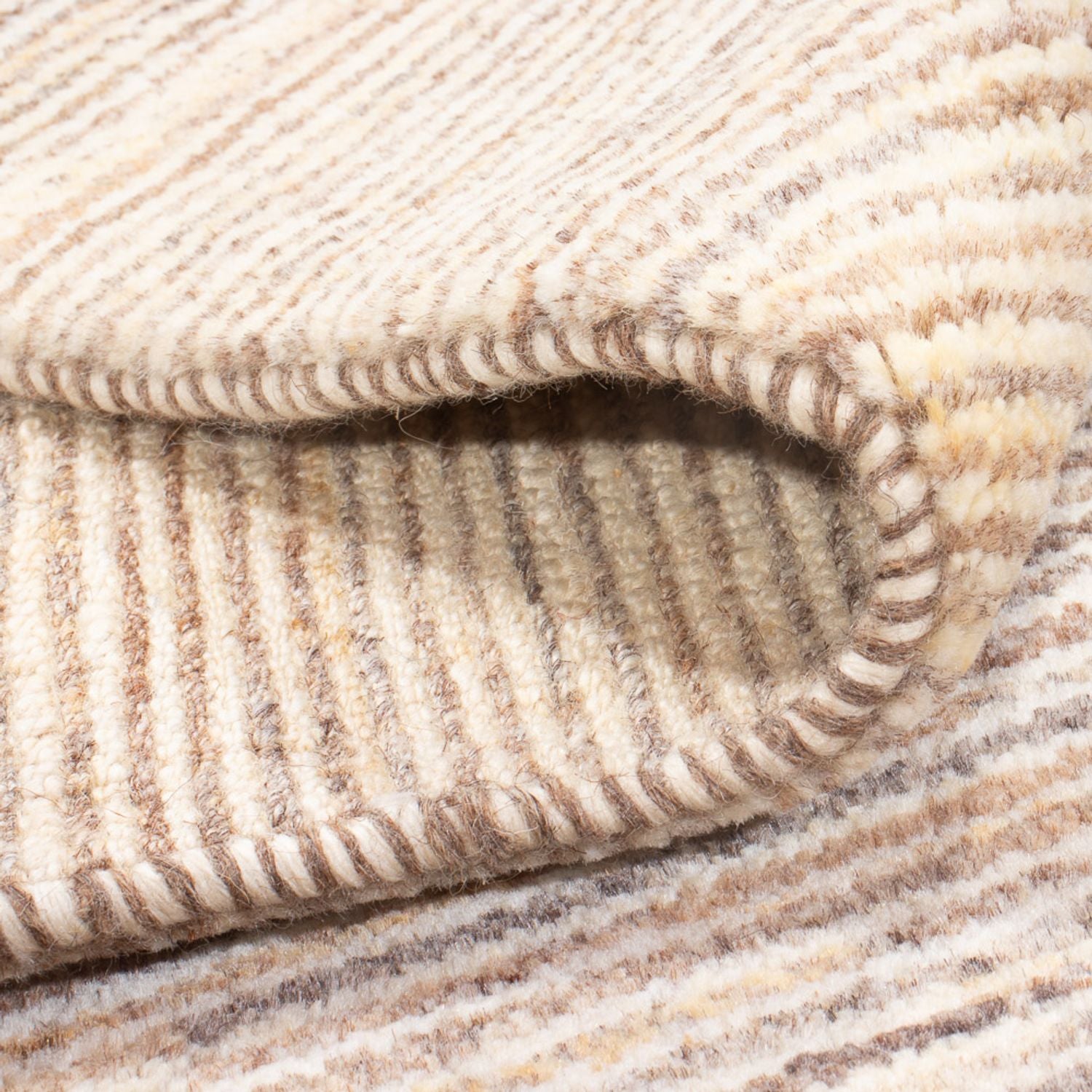 Gabbeh Teppich - Perser - 148 x 106 cm - dunkelbeige