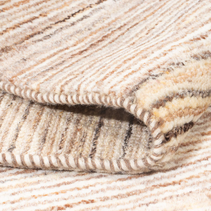 Gabbeh Teppich - Perser - 146 x 100 cm - dunkelbeige