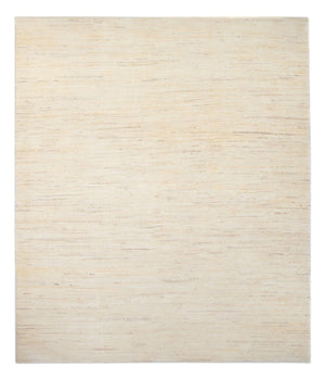 Gabbeh Teppich - Perser - 226 x 174 cm - hellbeige