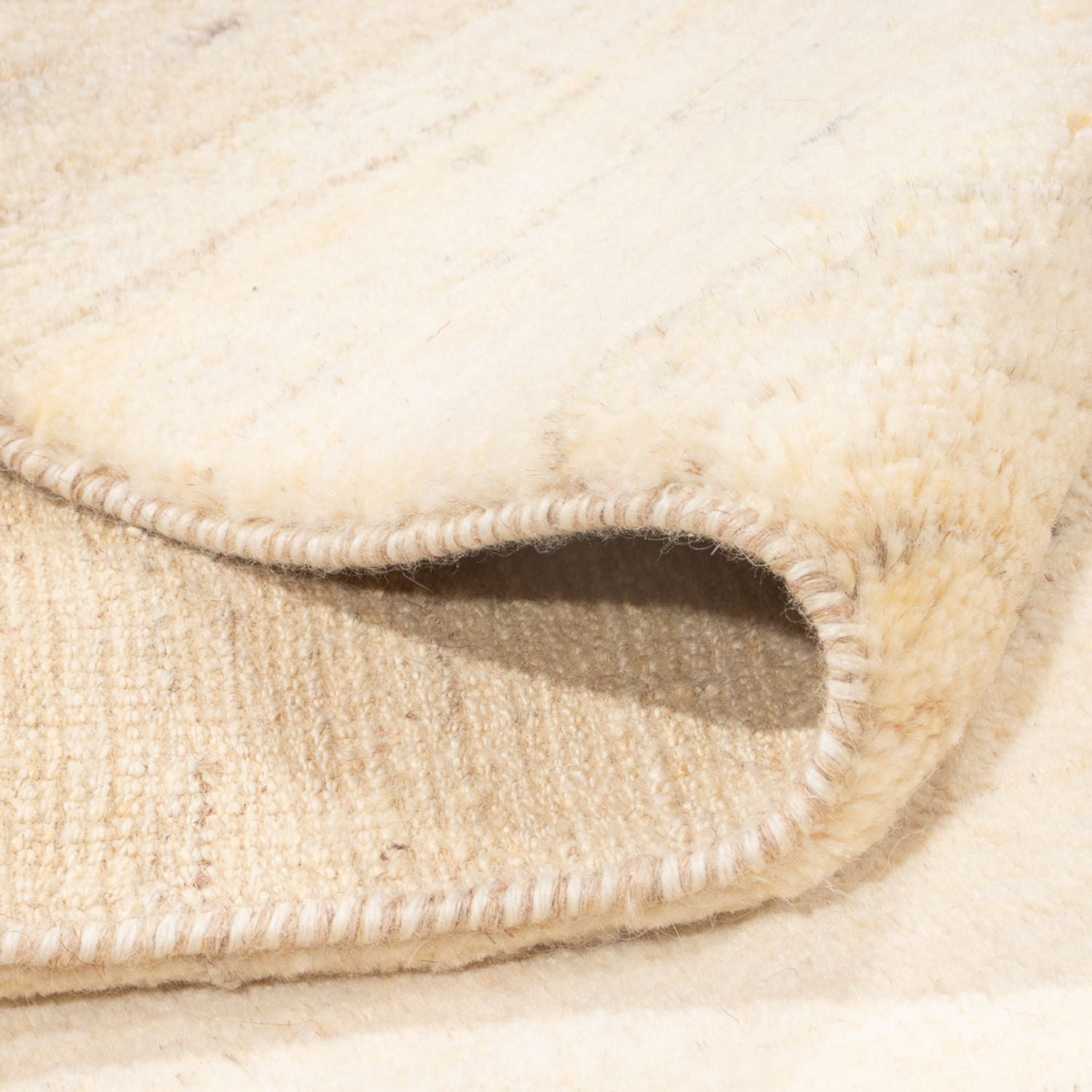 Gabbeh Teppich - Perser - 252 x 159 cm - hellbeige