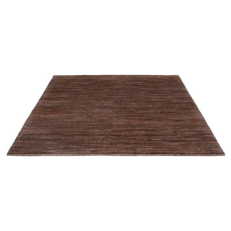 Gabbeh Teppich - Perser - 192 x 158 cm - dunkelbraun
