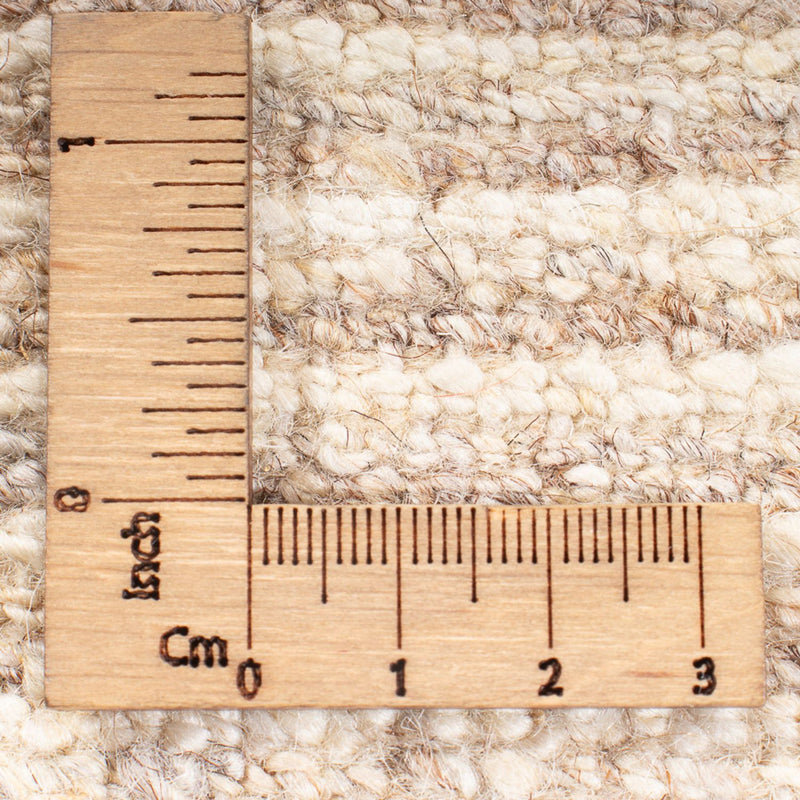Gabbeh Teppich - Perser quadratisch  - 157 x 140 cm - beige