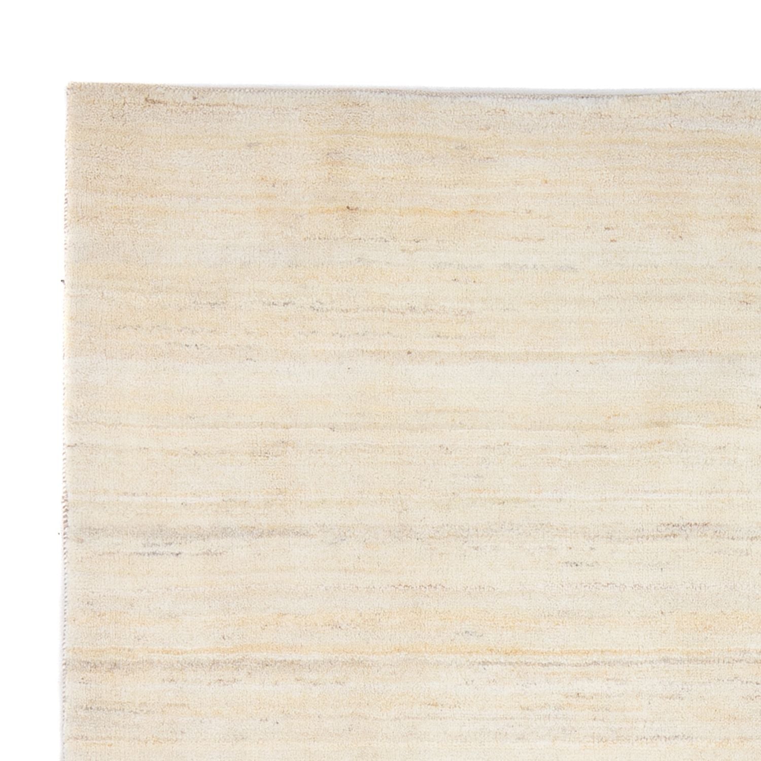 Gabbeh Teppich - Perser - 242 x 182 cm - naturweiß