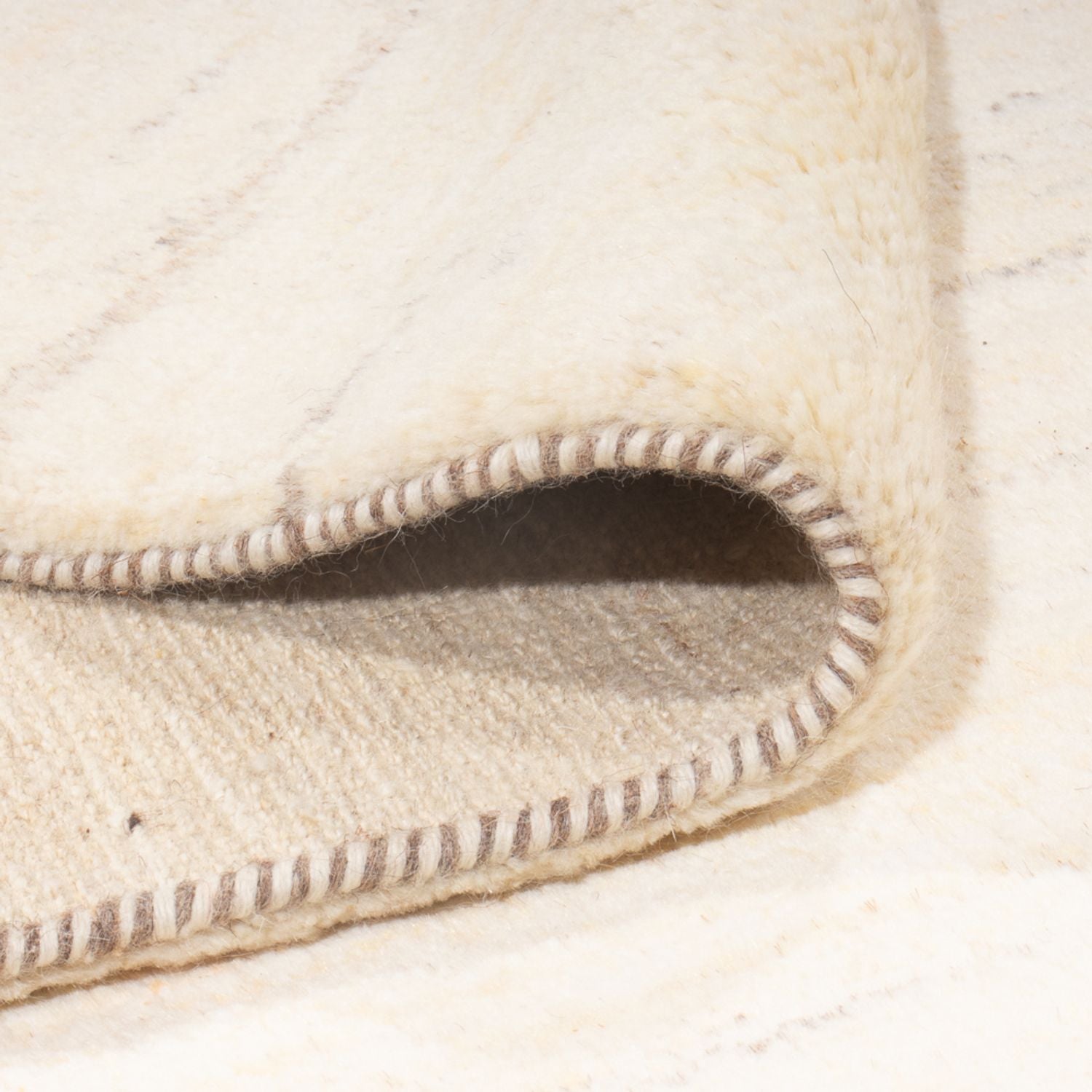 Gabbeh Teppich - Perser - 285 x 190 cm - hellbeige
