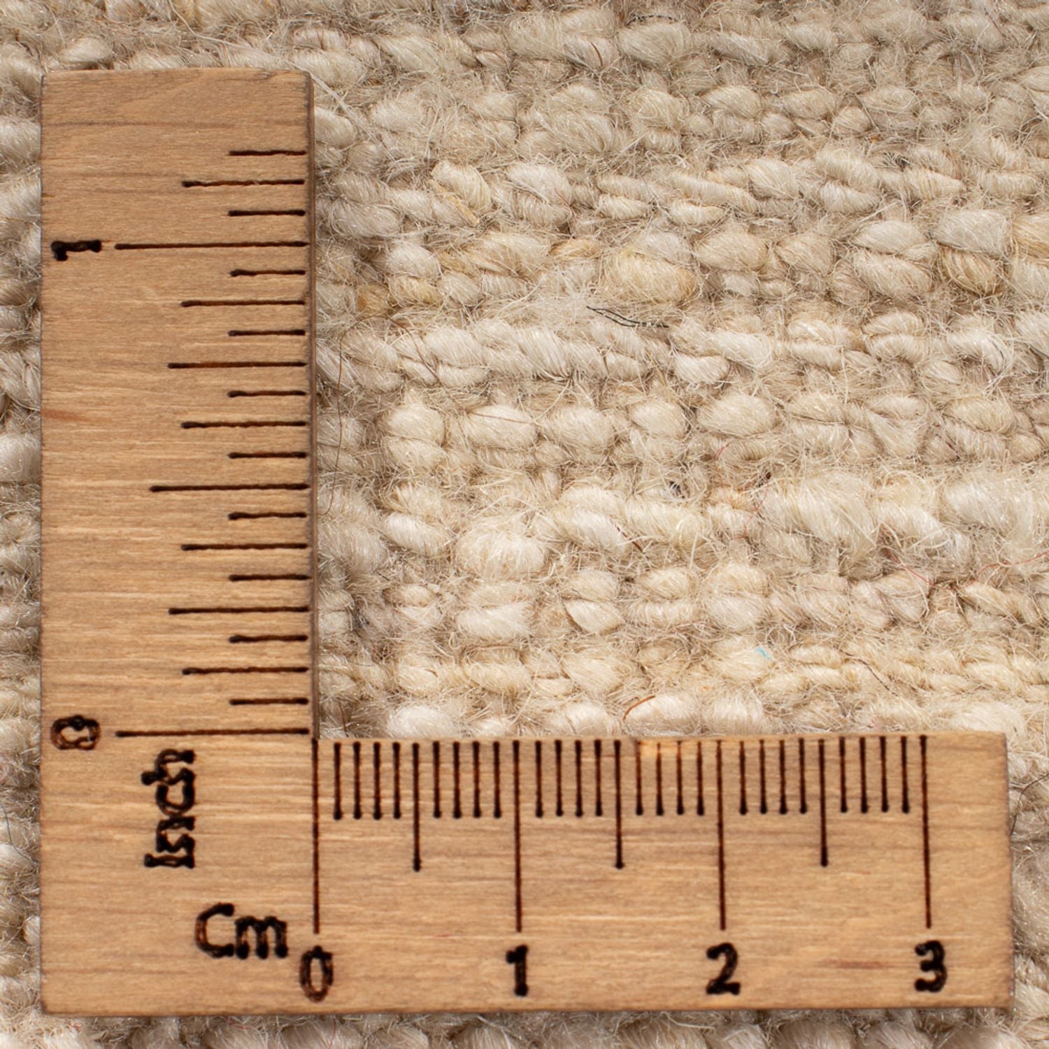 Gabbeh Teppich - Perser - 243 x 172 cm - naturweiß