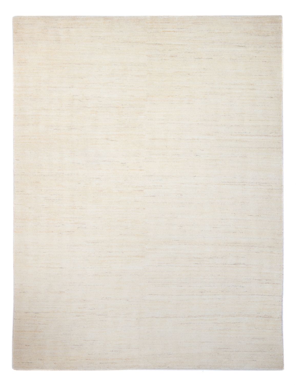 Gabbeh Teppich - Perser - 248 x 187 cm - naturweiß
