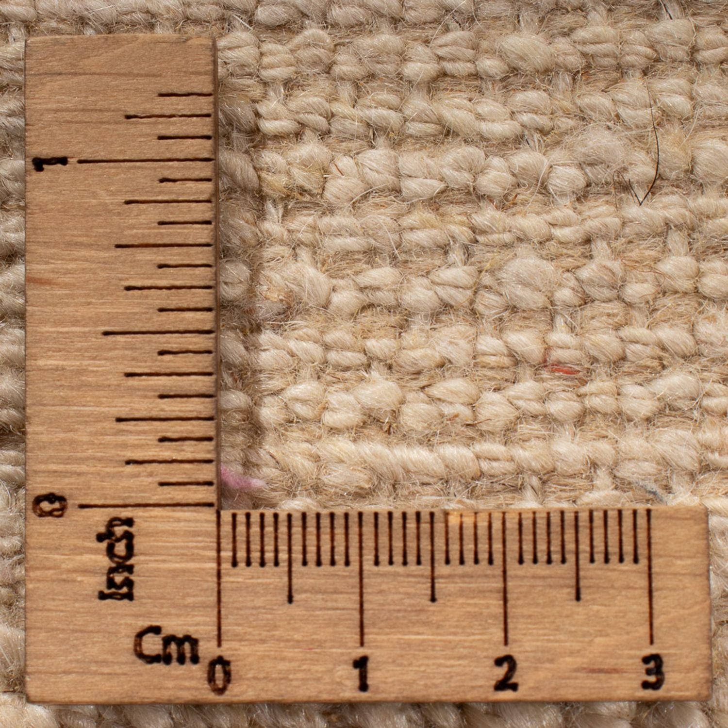 Gabbeh Teppich - Perser - 248 x 187 cm - naturweiß