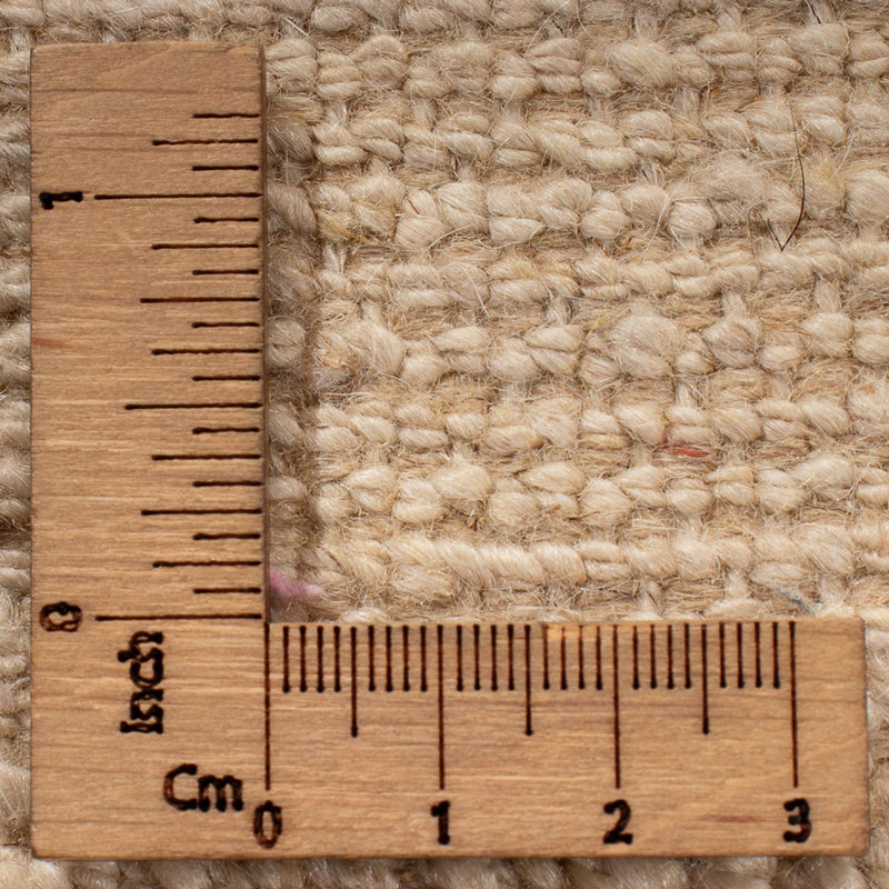 Gabbeh Teppich - Perser - 248 x 187 cm - naturweiß