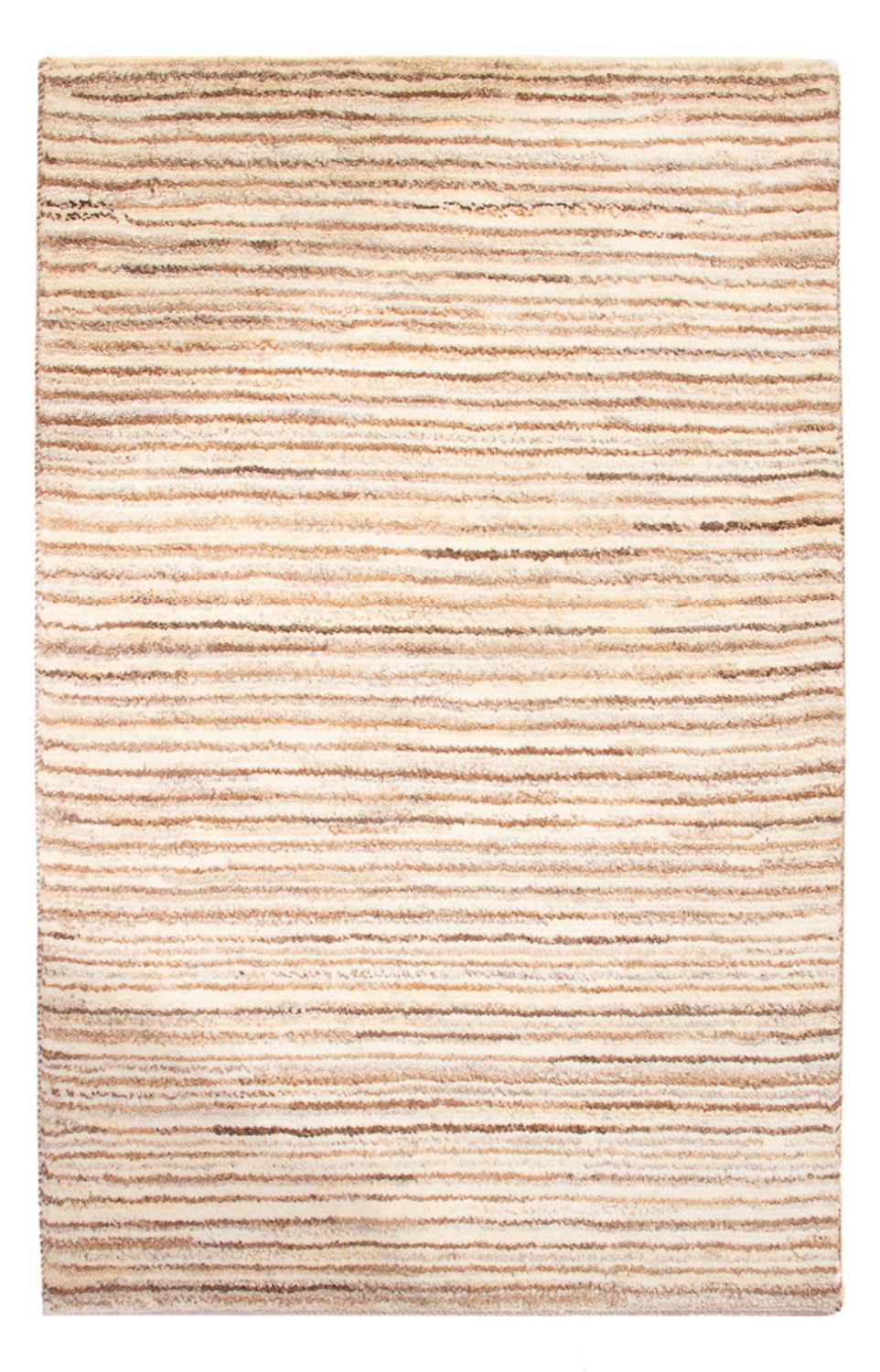 Gabbeh Teppich - Perser - 95 x 60 cm - hellbeige