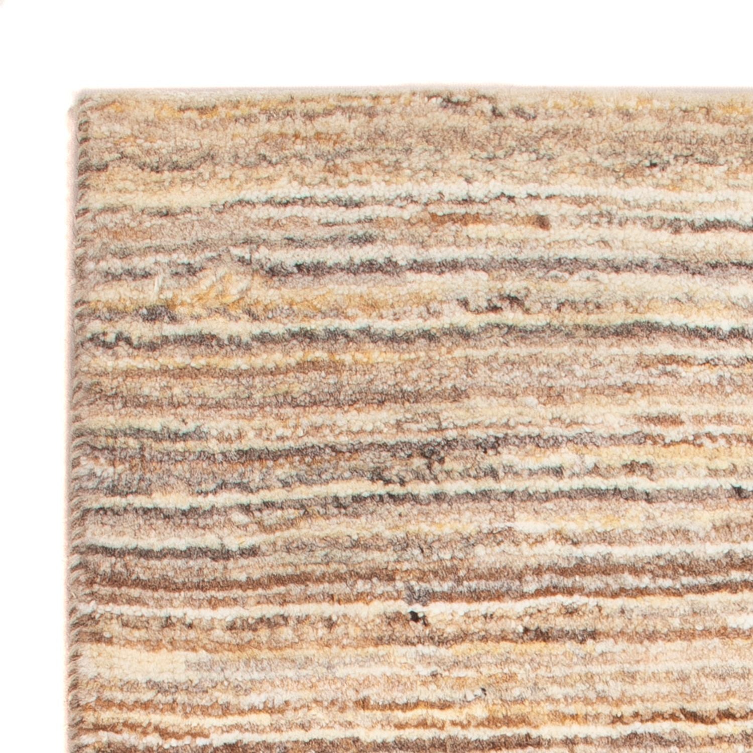 Gabbeh Teppich - Perser - 92 x 60 cm - hellbeige