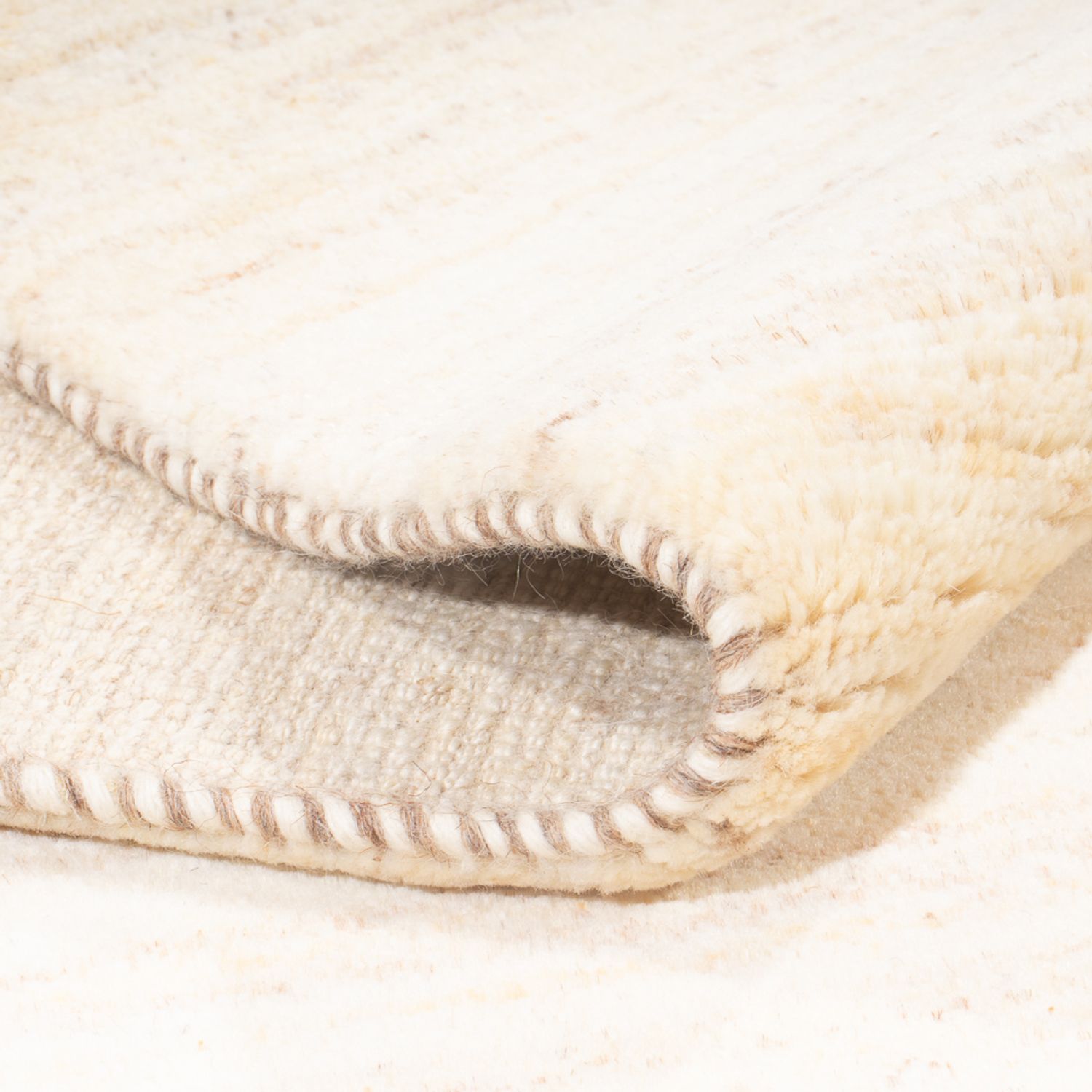Gabbeh Teppich - Perser - 197 x 147 cm - beige