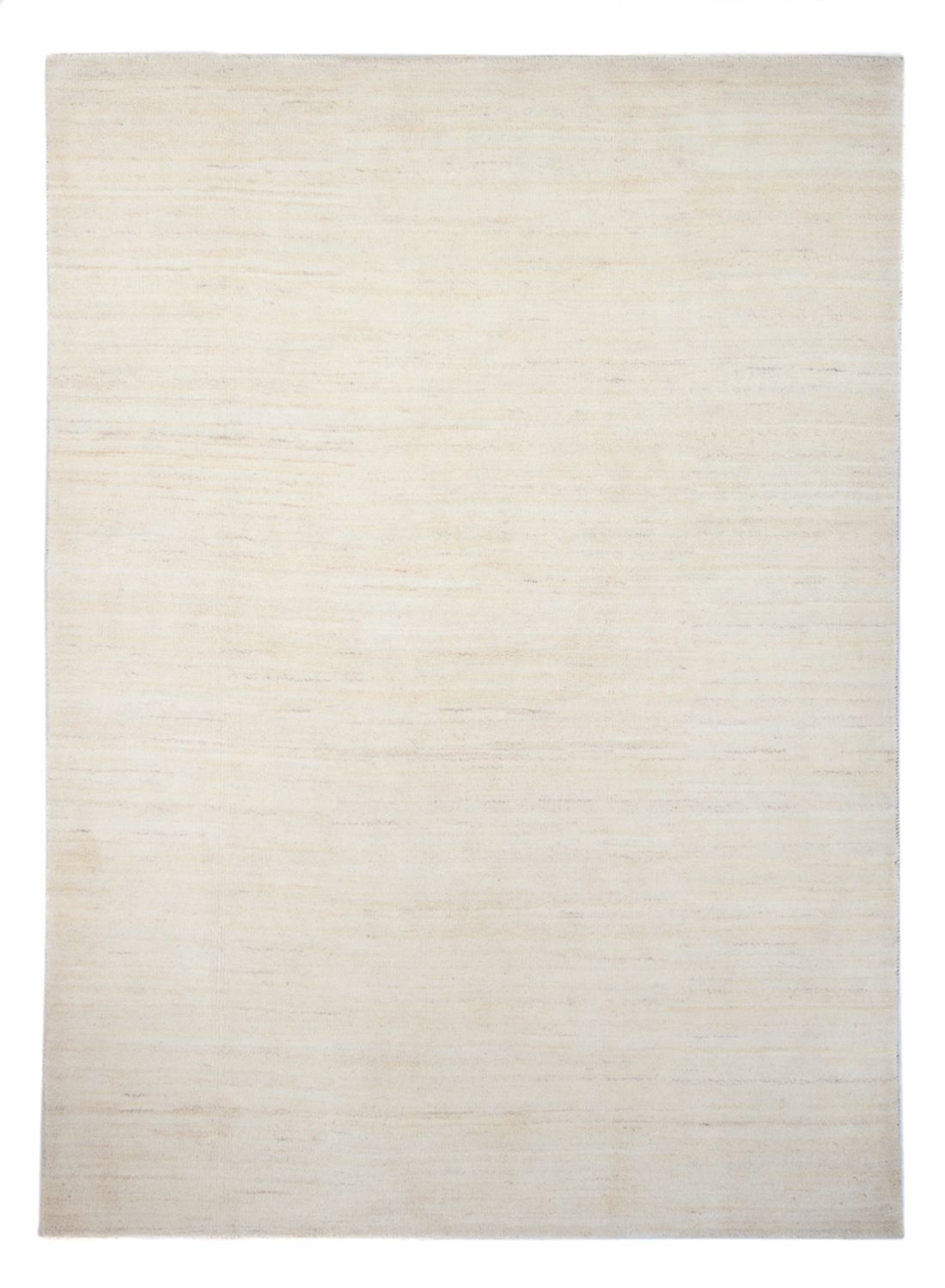 Gabbeh Teppich - Perser - 247 x 168 cm - naturweiß