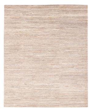 Gabbeh Teppich - Perser - 201 x 150 cm - dunkelbeige