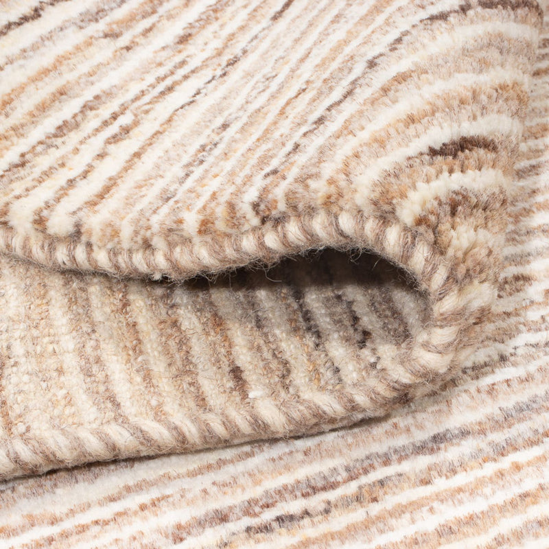 Gabbeh Teppich - Perser - 201 x 150 cm - dunkelbeige